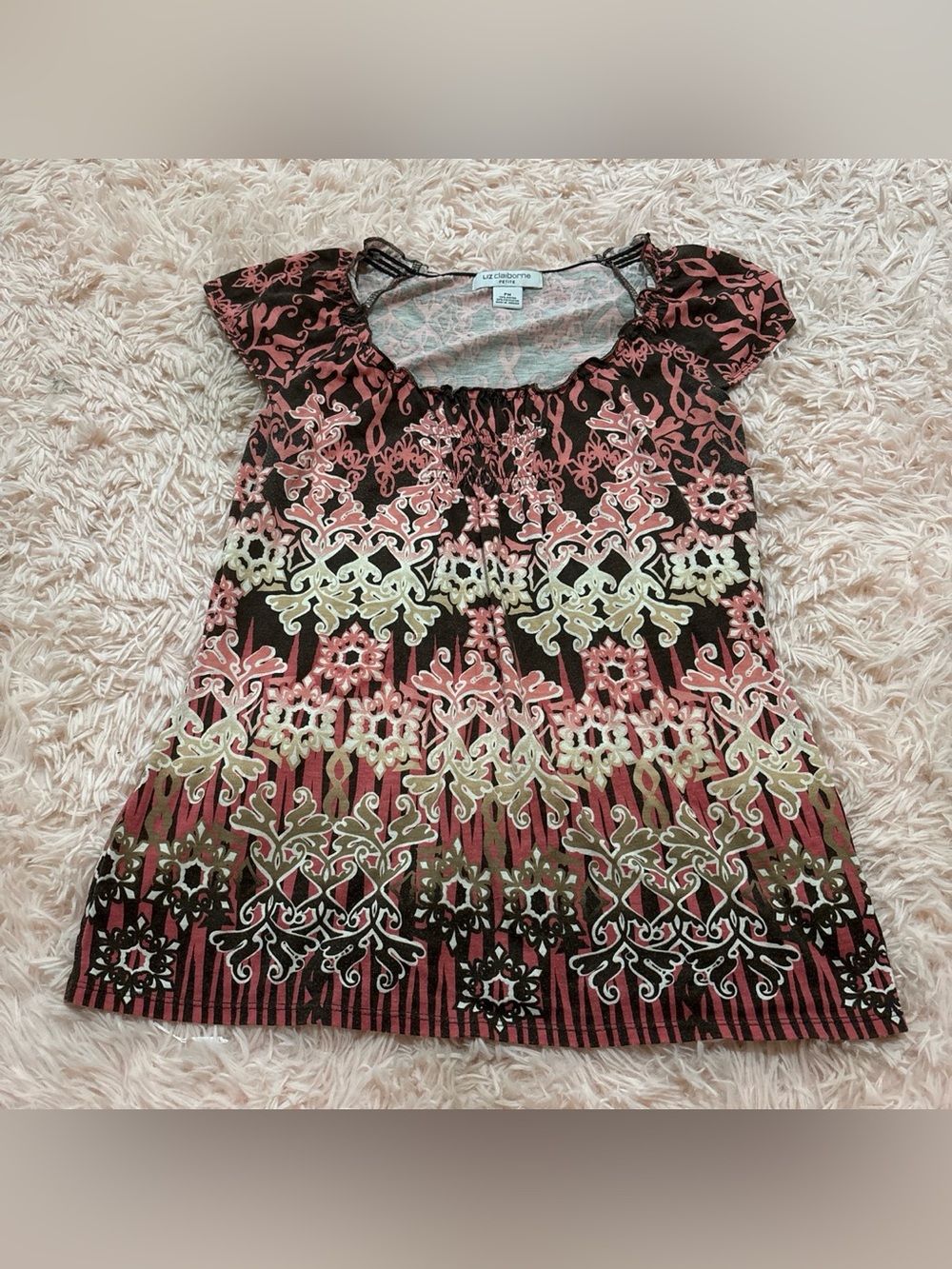 Vintage Y2K Liz Claiborne petite medium top
